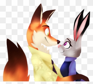 New Year Clipart - Zootopia Judy X Nick Hot - Png Download