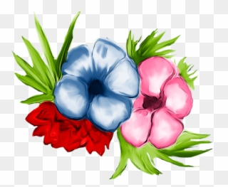 Hawaiian Hibiscus Clipart