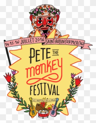 Pete The Monkey Festival - Pete The Monkey Festival Logo Clipart