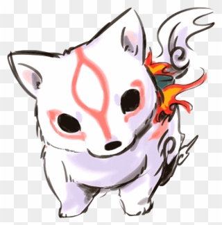 Is This Your First Heart - Okami Amaterasu Clipart