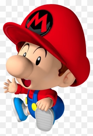 Baby Mario And Luigi 2 - Baby Mario Mario Kart Clipart