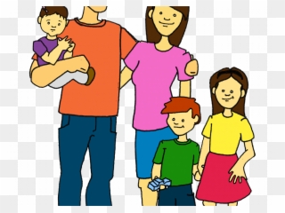 Download Family Cliparts - Family Of 5 Clip Art - Png Download