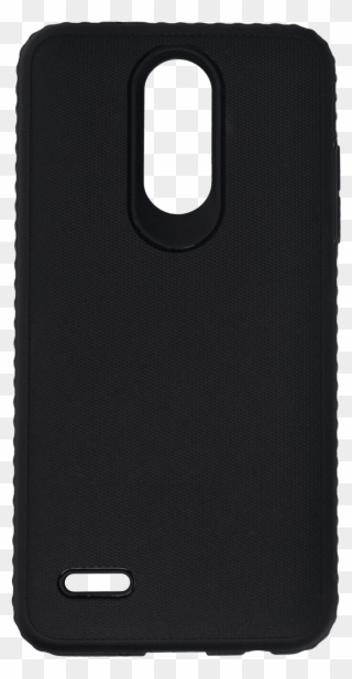 Basic Lg Fortune 2 Tpu Grip Cover Black - Mobile Phone Case Clipart