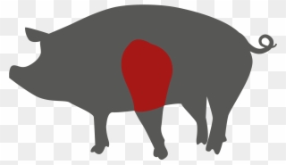 Der Schweinsbraten Ist Ein Volksgericht In Bayern - Schweinelende Wo Am Schwein Clipart