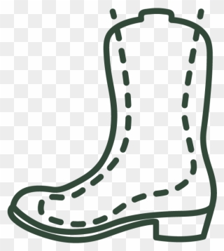 The Perfect Fit - Cowboy Boot Clipart