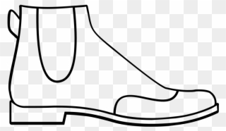 Chelsea Shoe - Chelsea Boot Clipart