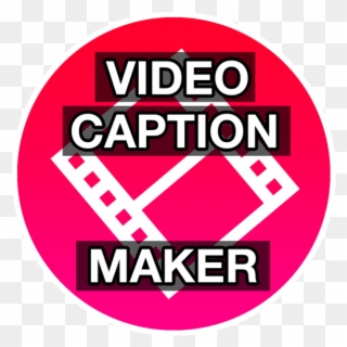 Video Caption Maker 4 - Circle Clipart
