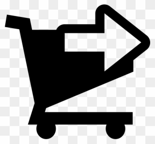 Shopping Cart Right Arrow Button Comments - Simbolo Carrito De Compra Clipart