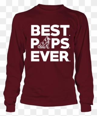 Best Pops Ever Texas A&m Aggies Shirt - Long-sleeved T-shirt Clipart