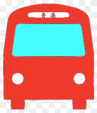 Bus Clipart Bus Route - Illustration - Png Download