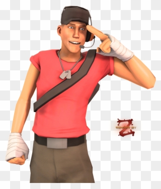Tf2 Scout Transparent - Team Fortress 2 Clipart