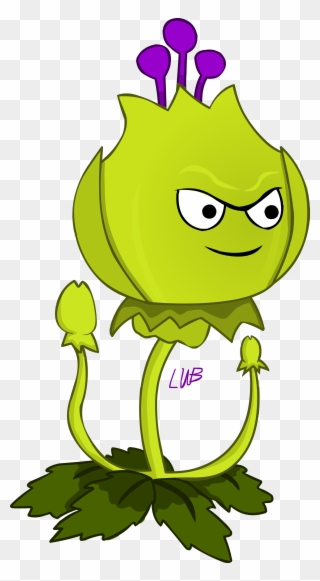 Transparent - Plants Vs Zombies 2 Weed Clipart