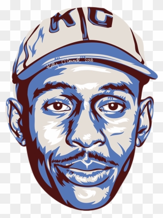 Satchel Paige P Elected To The @baseballhall In - Illustration Clipart