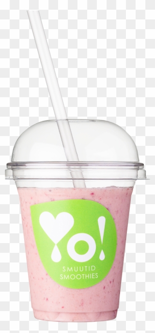 Cherry-plum Yogurt Smoothie - Smoothie Clipart