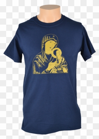 Our Mother Of Perpetual Help Navy T-shirt - University Of Perpetual Help System Dalta Clipart