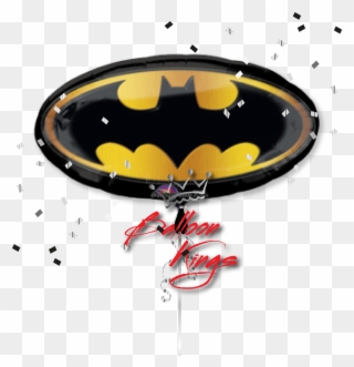Batman Emblem - Basketball Balloons Png Clipart