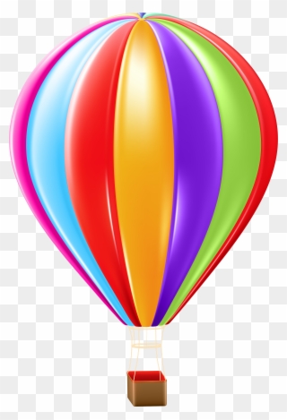 Hot Air Balloon Png Clip Art Image - Hot Air Balloon Clipart Transparent Png