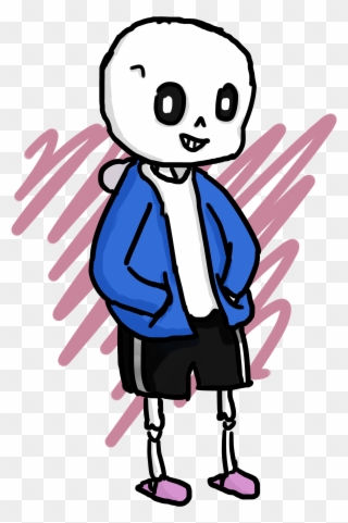 Sans The Skeleton - Illustration Clipart