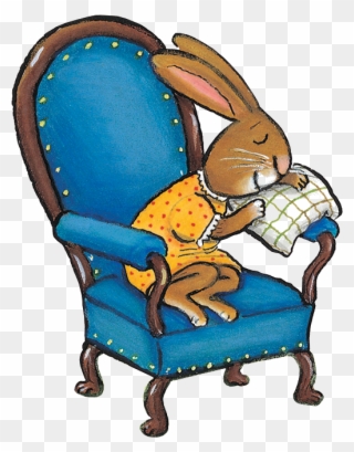 Rabbit's Nap - Illustration Clipart