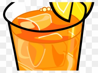 Beverage Clipart Lemon Tea - Clip Art Ice Tea - Png Download