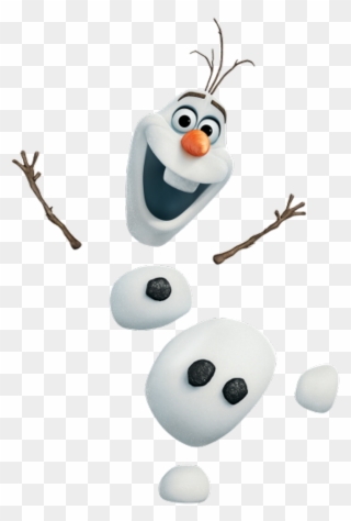 #ftestickers #snowman #olaf #frozen #snow #christmas - Cabeza De Olaf Png Clipart