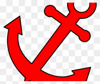 Red Clipart Anchor - Red Anchor Clipart Png Transparent Png