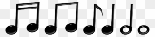 Music Note Png High-quality Image - Musical Notes To Draw Clipart