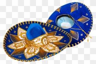 Genuine Sombrero Adult Mariachi Sombrero Charro Hat - Sombrero Clipart