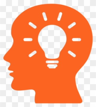 Real Human Motivations Is Tricky - Light Bulb With Head Png Clipart