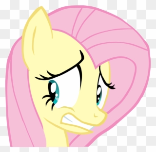 Fluttershy Pony Internet Meme Clip Art - My Little Pony Meme Face - Png Download