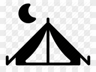 Camping Clipart Night Camp - Sign - Png Download