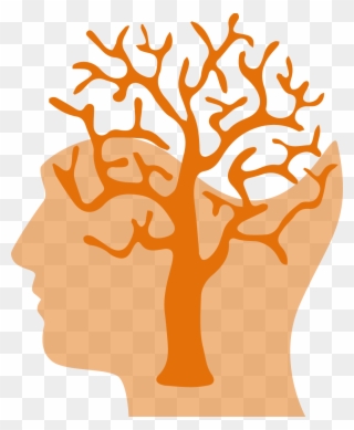 Black Tree Icon Without Leaves Clipart