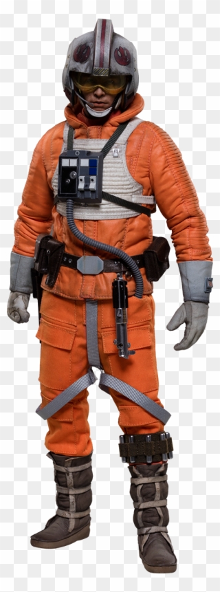 Luke Skywalker Rogue Group Snowspeeder Pilot - 1 6 Star Wars Snowspeeder Clipart
