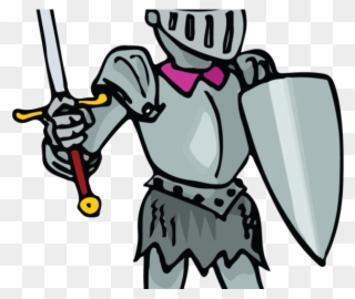 Knight Clipart Armored Knight - Knights Cartoon Clipart Transparent - Png Download