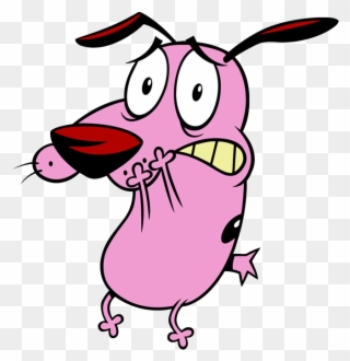 Shy Courage The Cowardly Dog , Png Download - Courage The Cowardly Dog Clipart