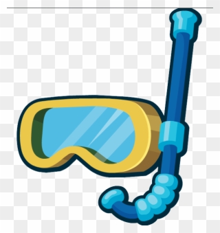 Snorkel, Diving Mask Png - Snorkel And Mask Png Clipart
