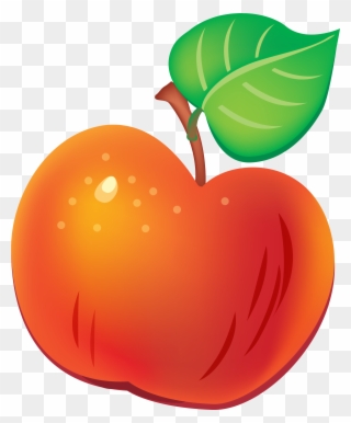 Apple Learning Arabic With Katkuti Learn To - Cartoon Fruit Png Clipart