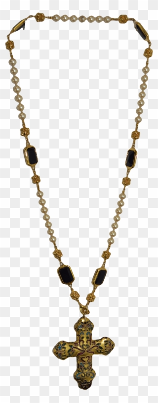Cross Necklace Transparent - Necklace Clipart