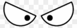 Angry Eyes Png Transparent Background - Angry Eyes Cartoon Png Clipart