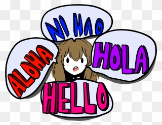 Of Course, Being Bilingual Does Not Prevent People Clipart