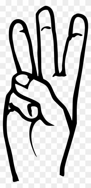 Open - American Sign Language W Clipart