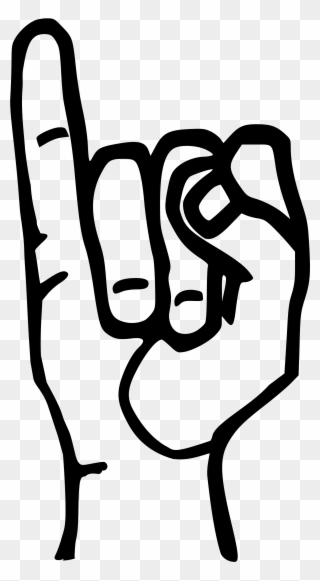 This Image Rendered As Png In Other Widths - Sign Language Svg Clipart