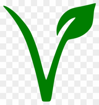 File Vegetarian Svg Wikimedia Commons Deeds Clip Art - Vegetarian Symbol Svg - Png Download
