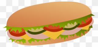 Sandwich Pictures - Sub Sandwich Clipart - Png Download