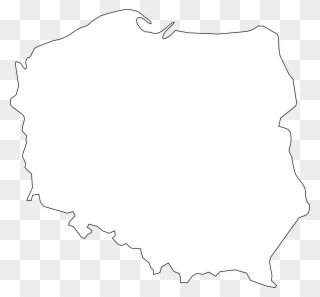 Poland White Map Png Clipart