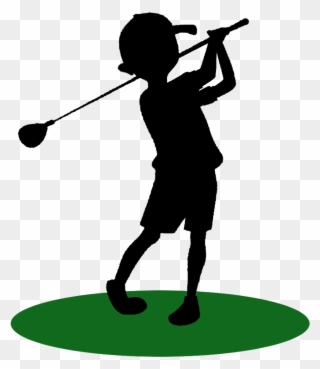 See Here Golf Clip Art Free Downloads - Kid Golf Clipart - Png Download