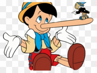 Jiminy Cricket Clipart Jim - Telling White Lies - Png Download