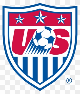 Clip Freeuse Library Badge Svg Flag American - Us Men's Soccer Team Logo - Png Download