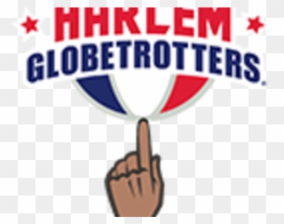 Article - Harlem Globetrotters Basketball Logo Clipart