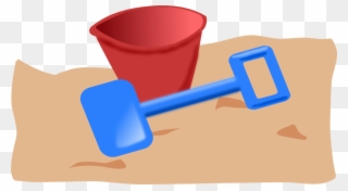 Free Bucket And Spade 2 - Bucket And Spade Clipart - Png Download